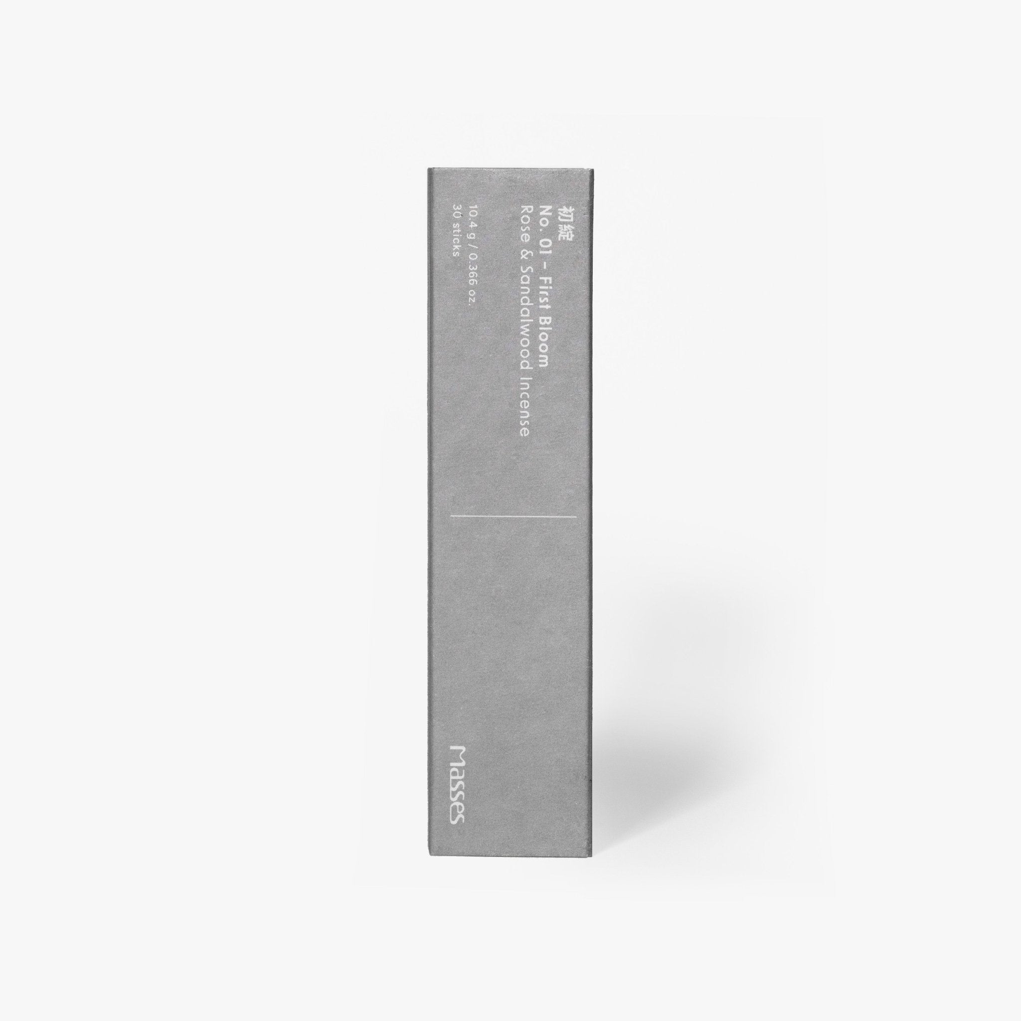 First Bloom - Rose & Sandalwood Incense - masses